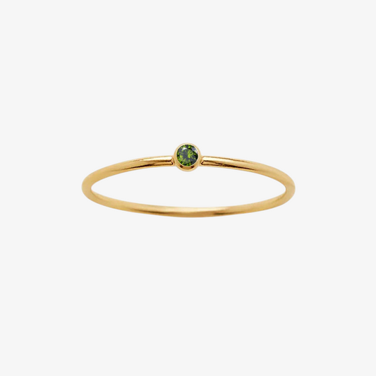 Birthstone Stacking Ring