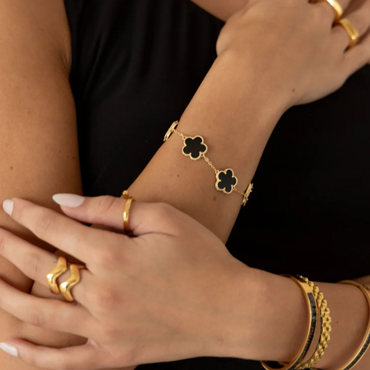 Celeste Clover Bracelet