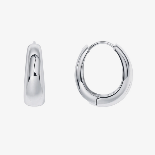 Classic Dome Hoop Earrings