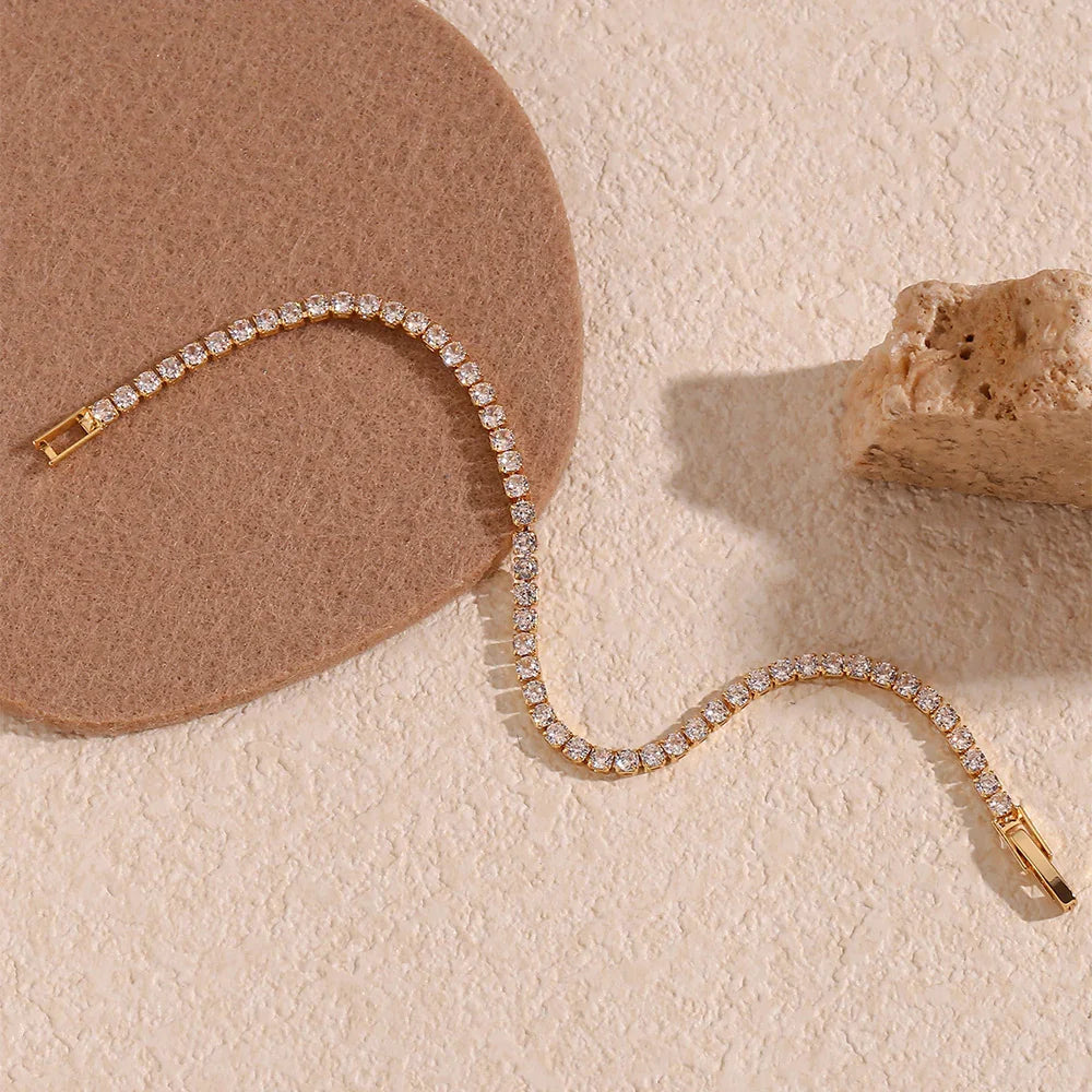 Classic Tennis Chain Bracelet