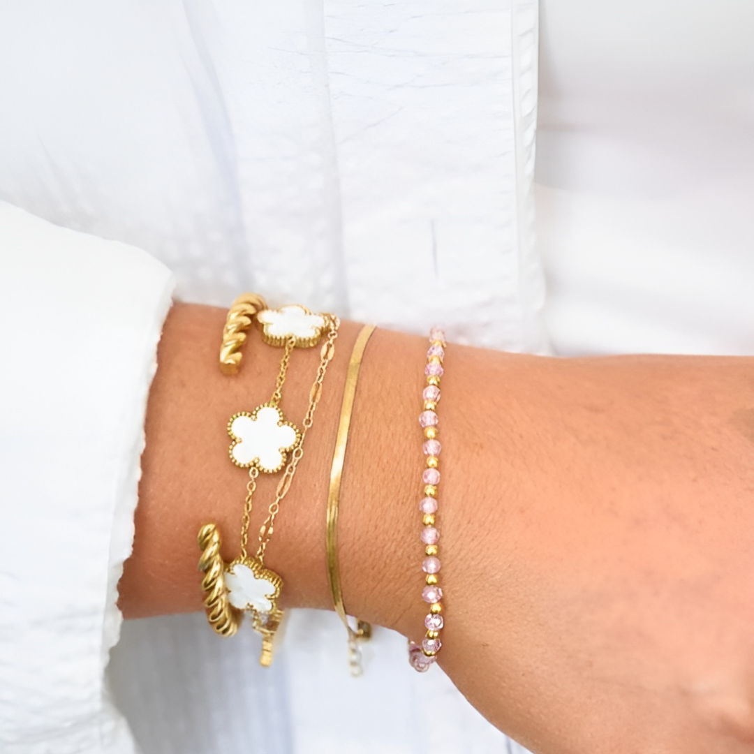 Celeste Clover Bracelet