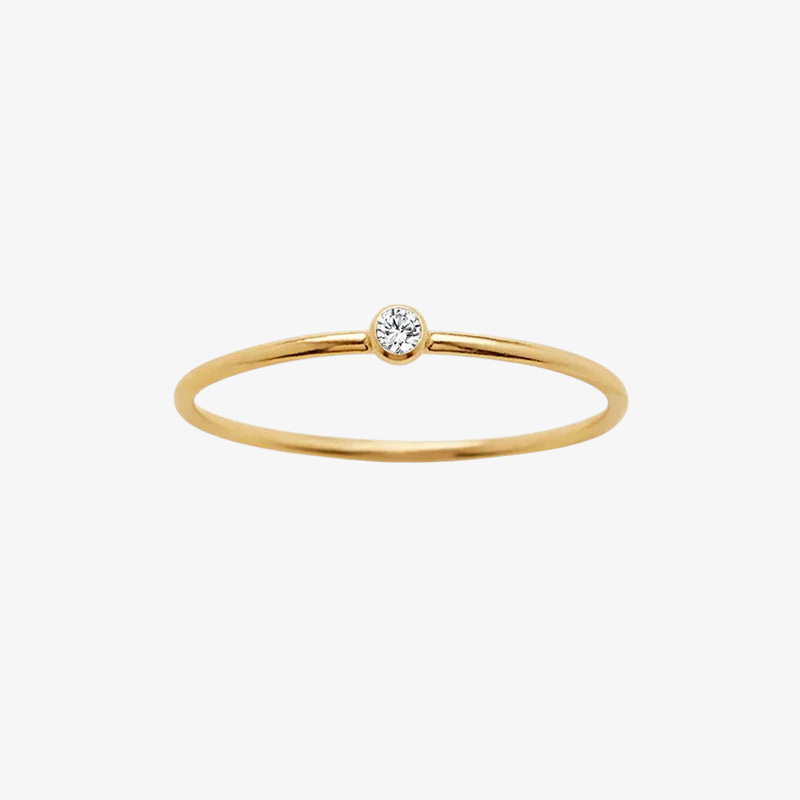 Birthstone Stacking Ring