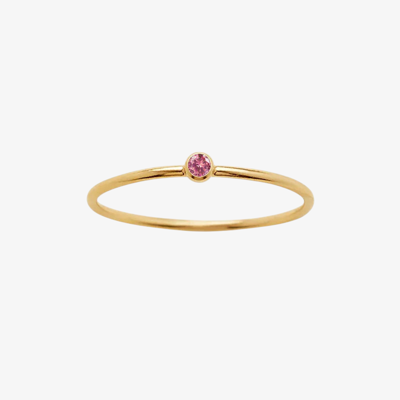 Birthstone Stacking Ring