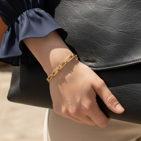 Diamond Chain Bracelet