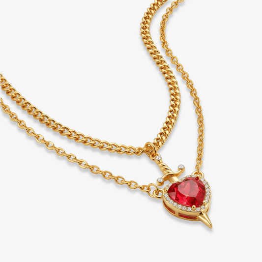 Sworded Heart Necklace