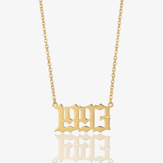 Classic Birth Year Necklace