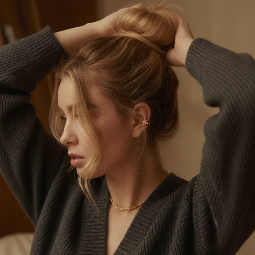 Layered Diamond Earrings