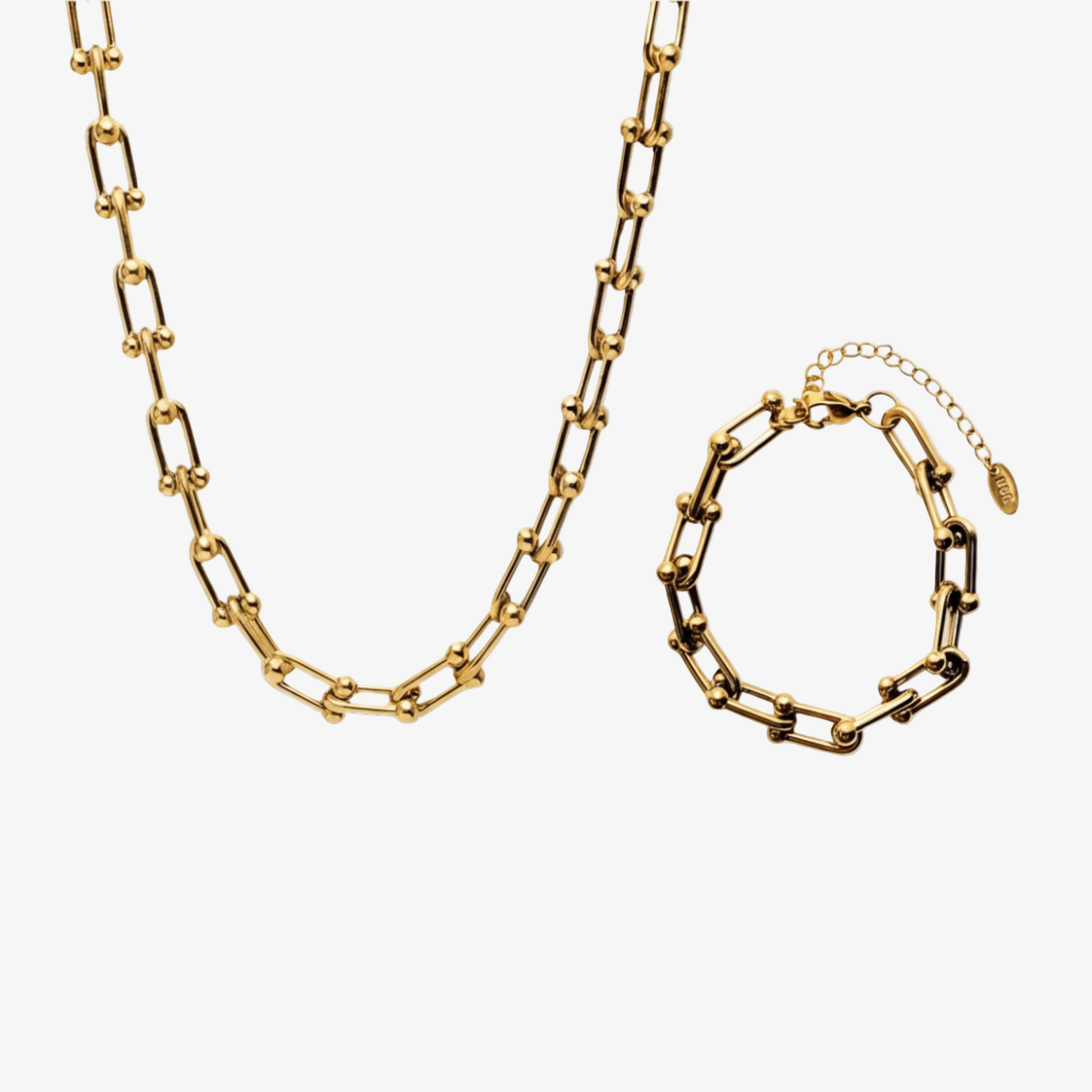 Arc Link Chain Necklace