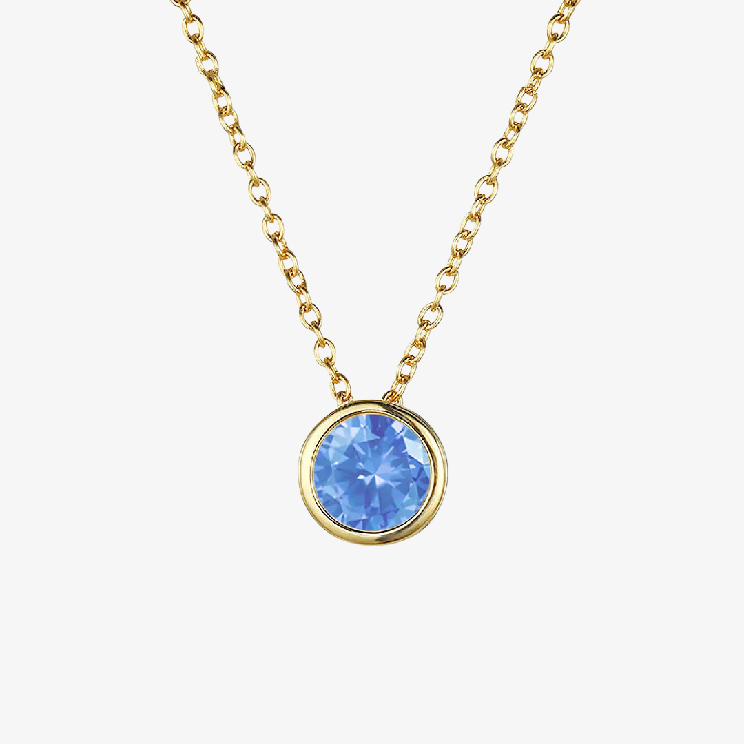 Aura Birthstone Necklace