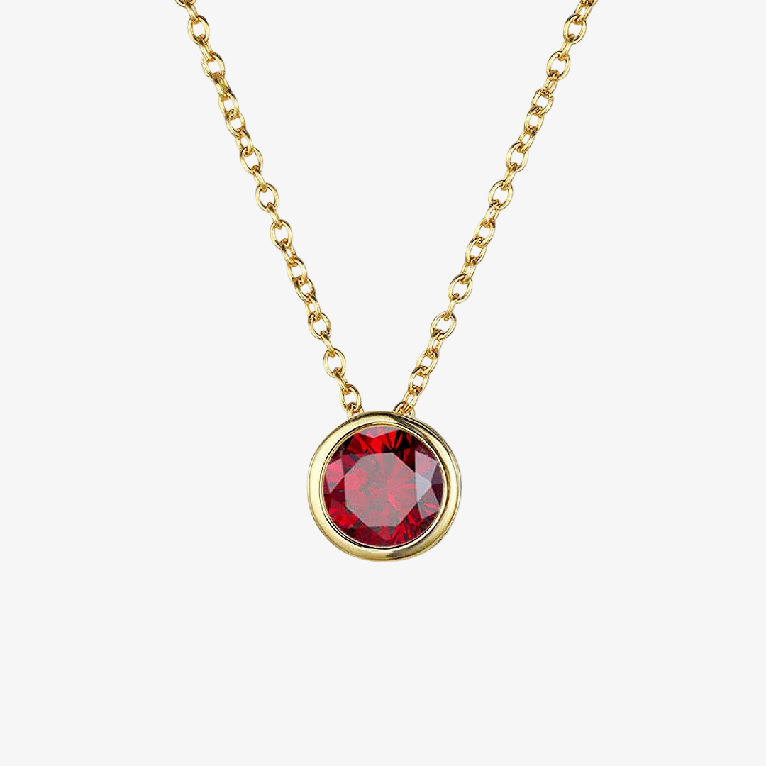 Aura Birthstone Necklace