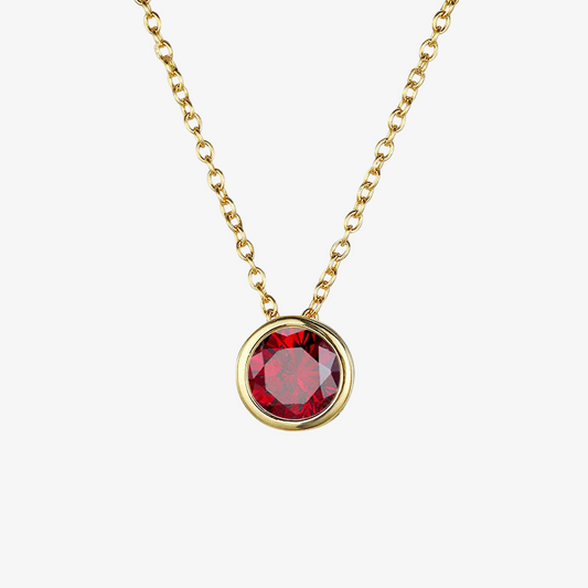 Aura Birthstone Necklace