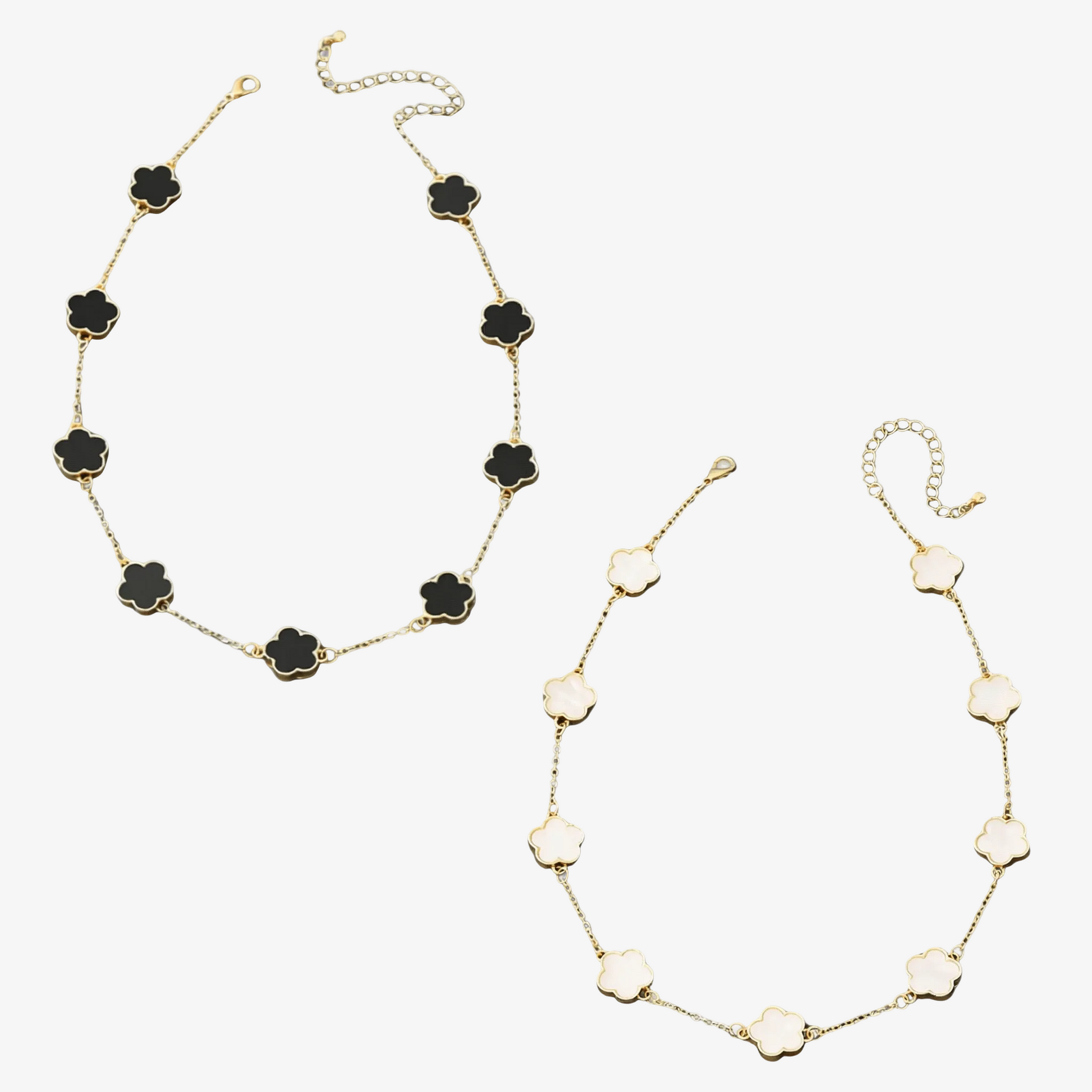 Aura Clover Necklace