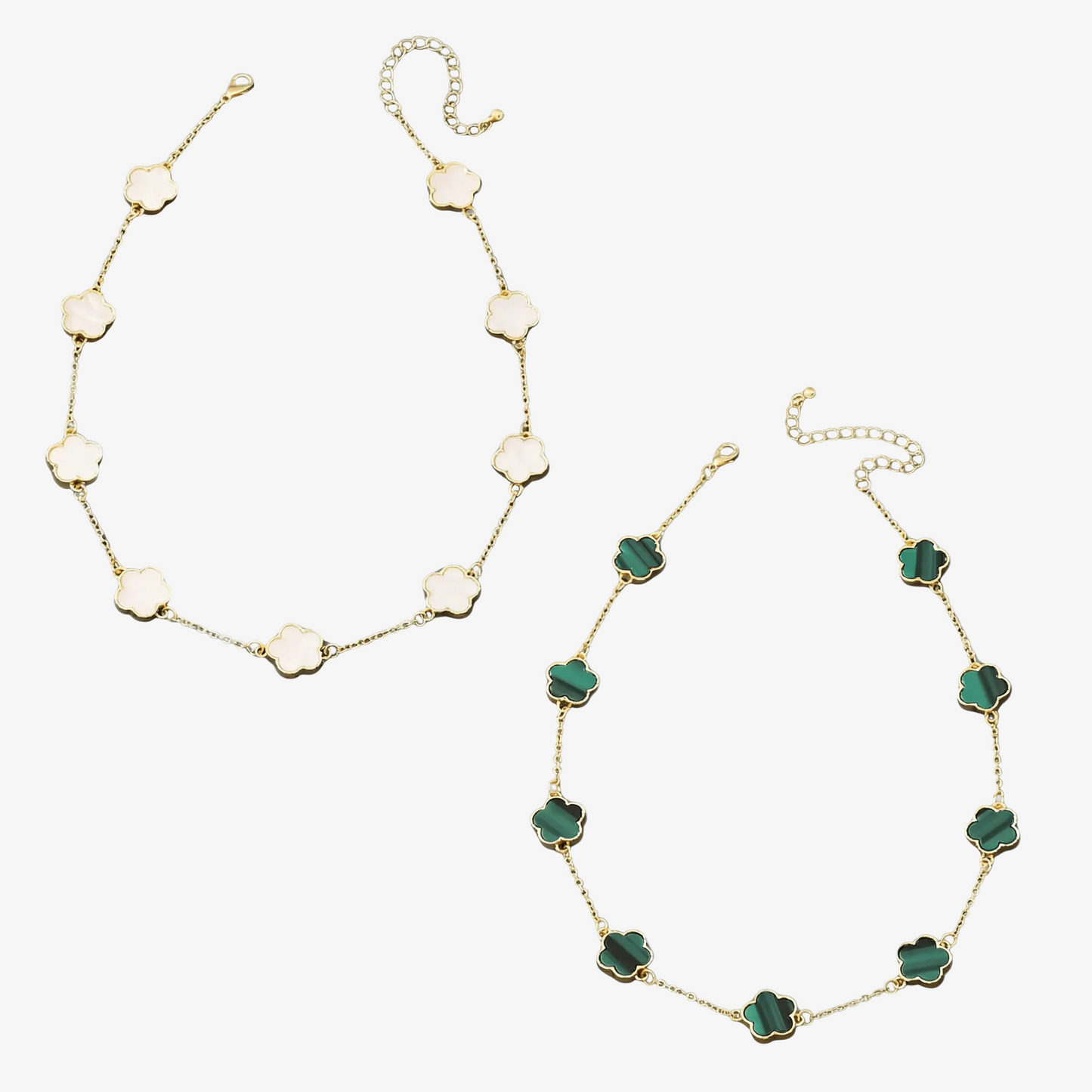 Aura Clover Necklace