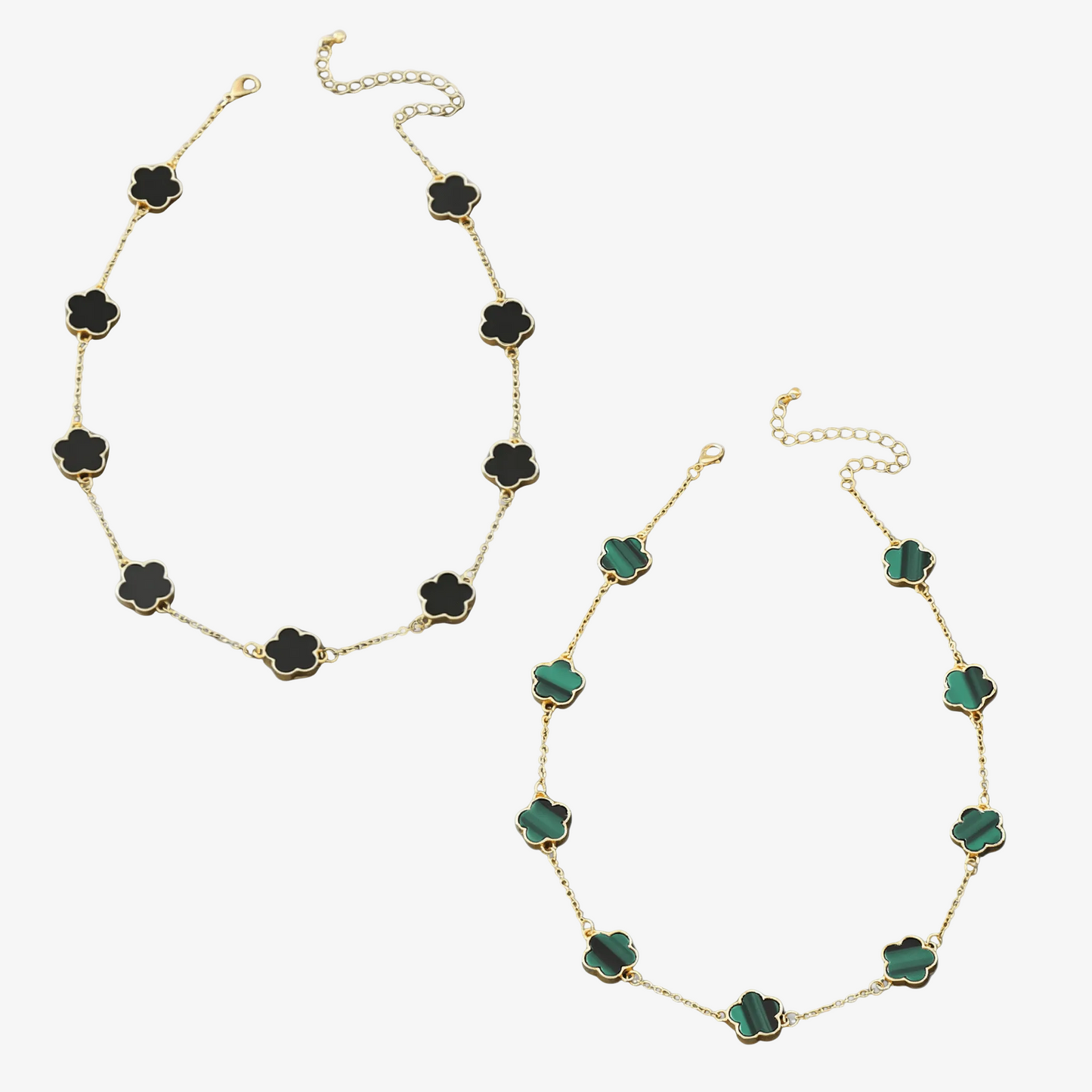 Aura Clover Necklace