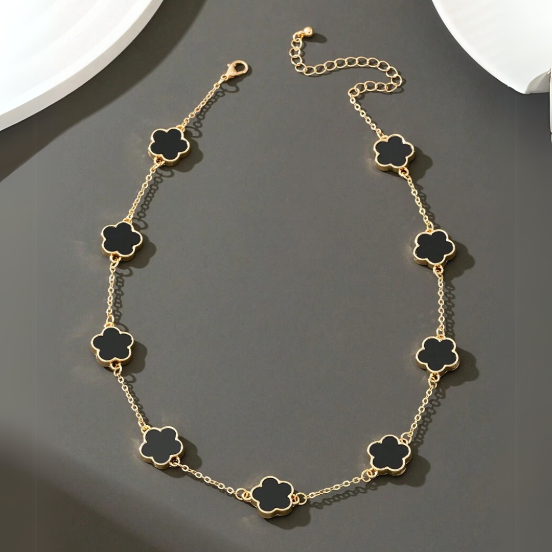 Aura Clover Necklace