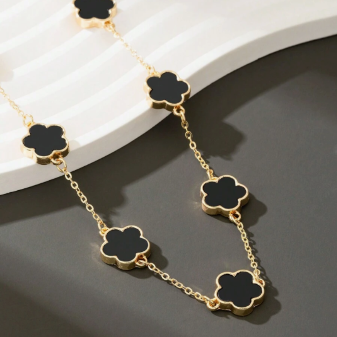 Aura Clover Necklace