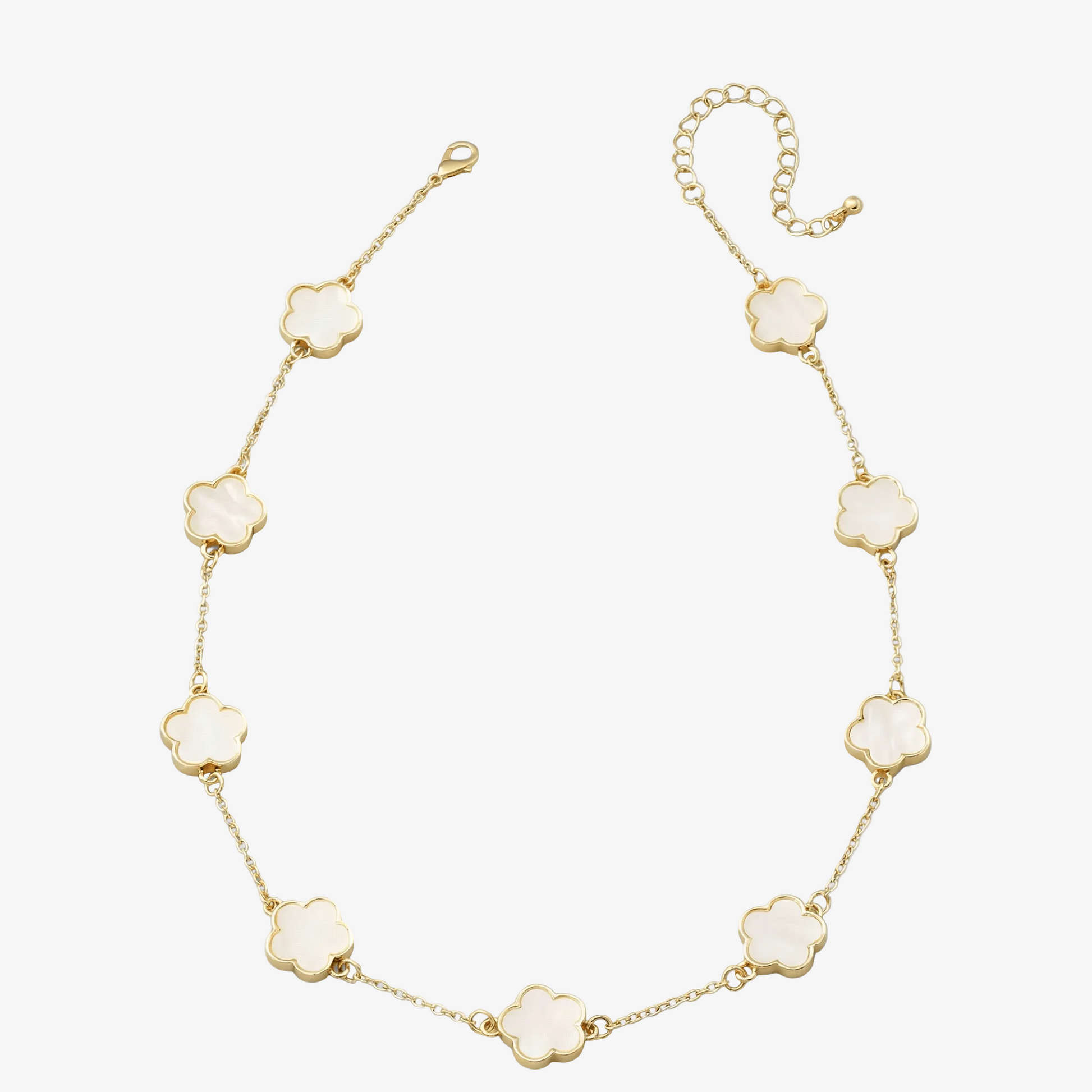 Aura Clover Necklace