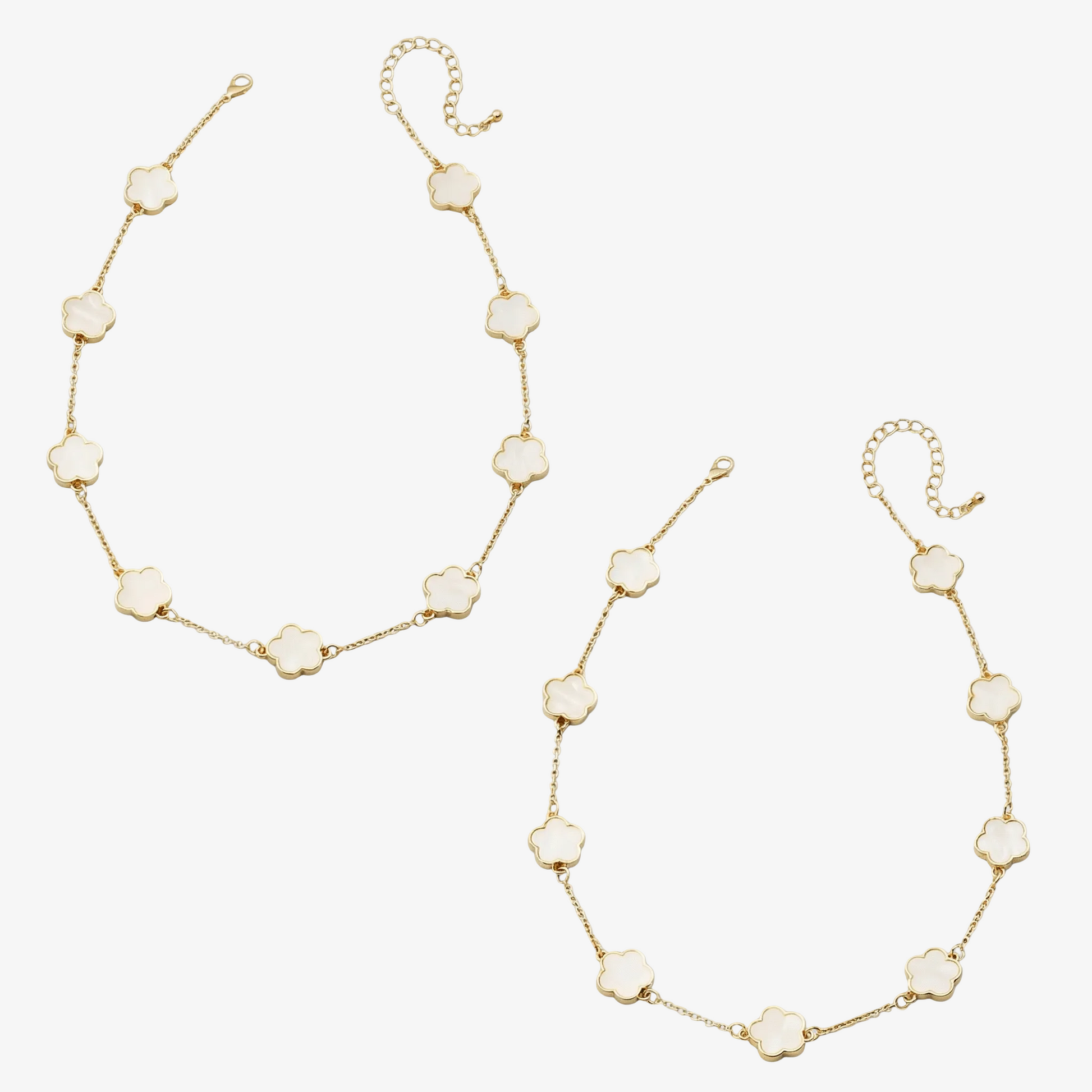 Aura Clover Necklace