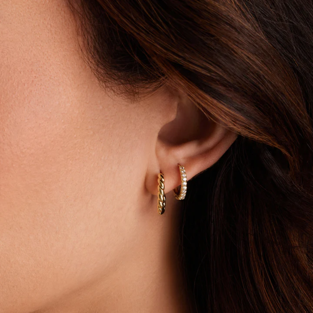 Aurora Trilogy Hoop Earrings Set