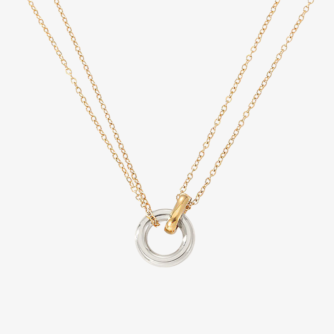 Avery Hoop Chain Necklace