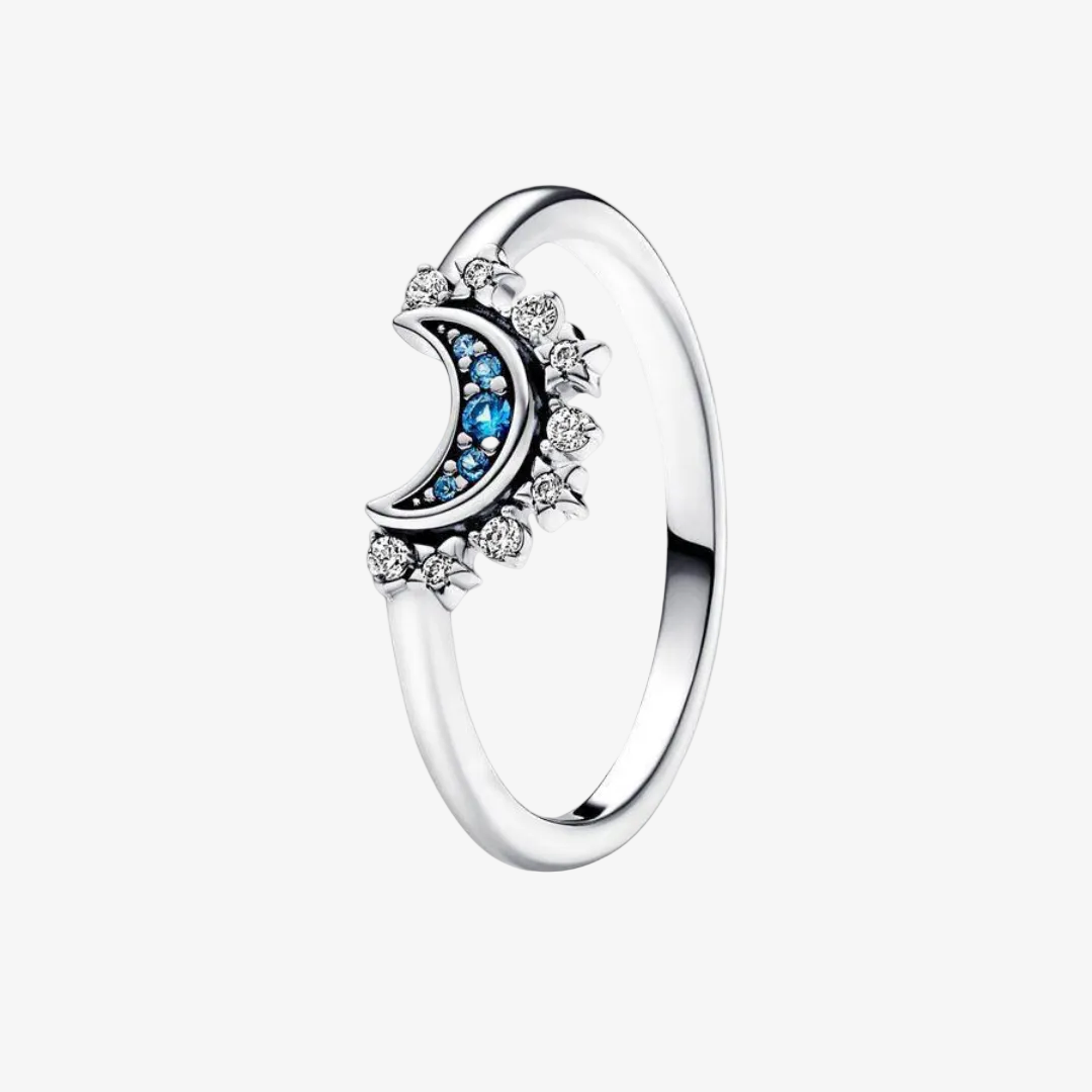 Celestial Sun & Moon Stackable Ring Set