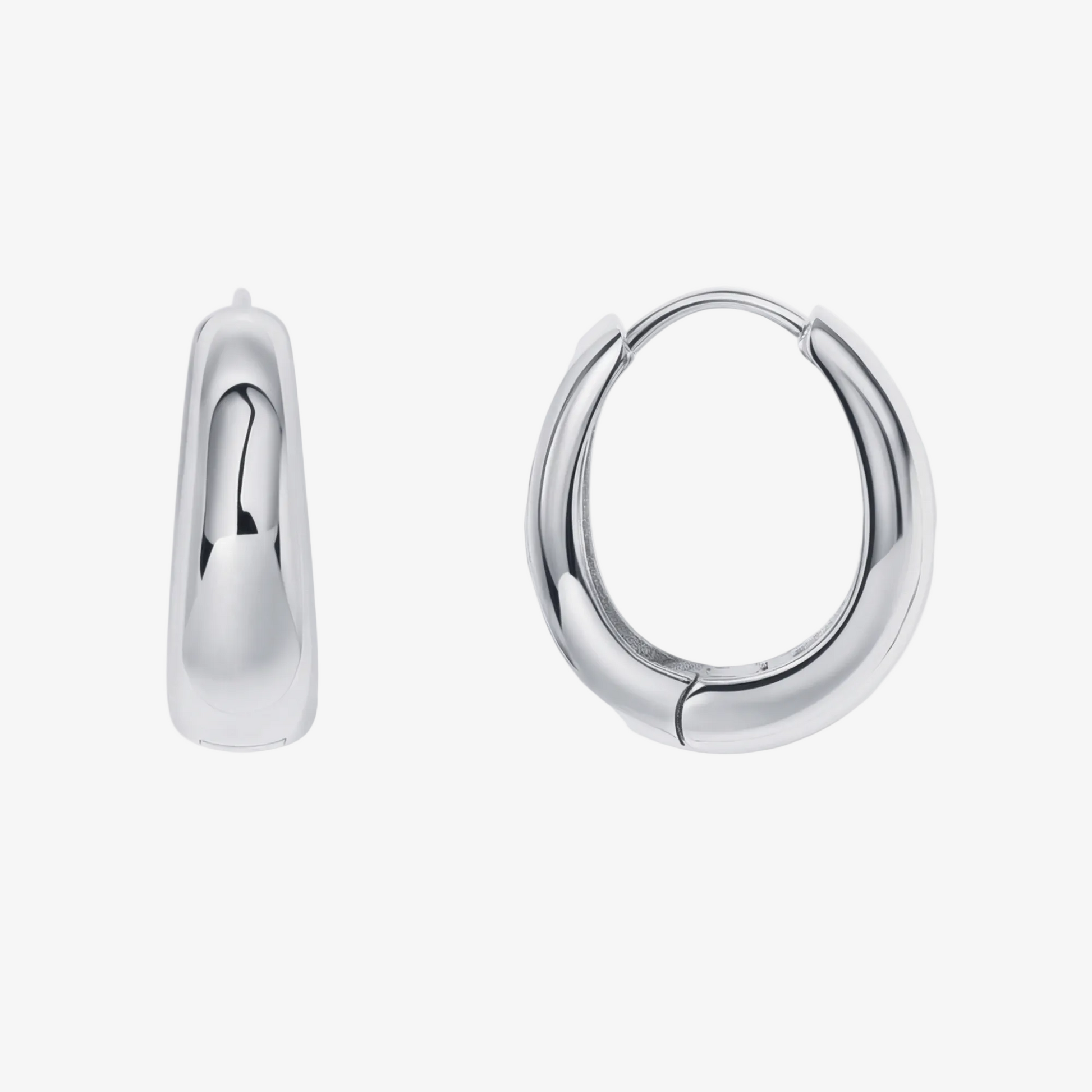 Classic Dome Hoop Earrings