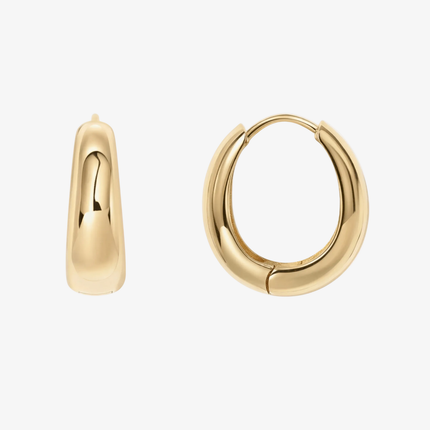 Classic Dome Hoop Earrings