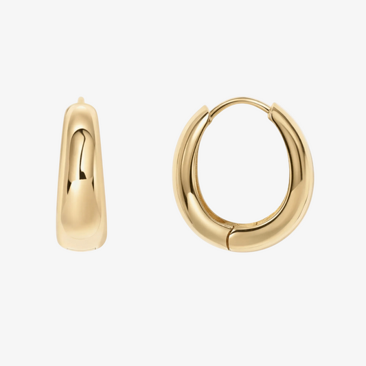 Classic Dome Hoop Earrings