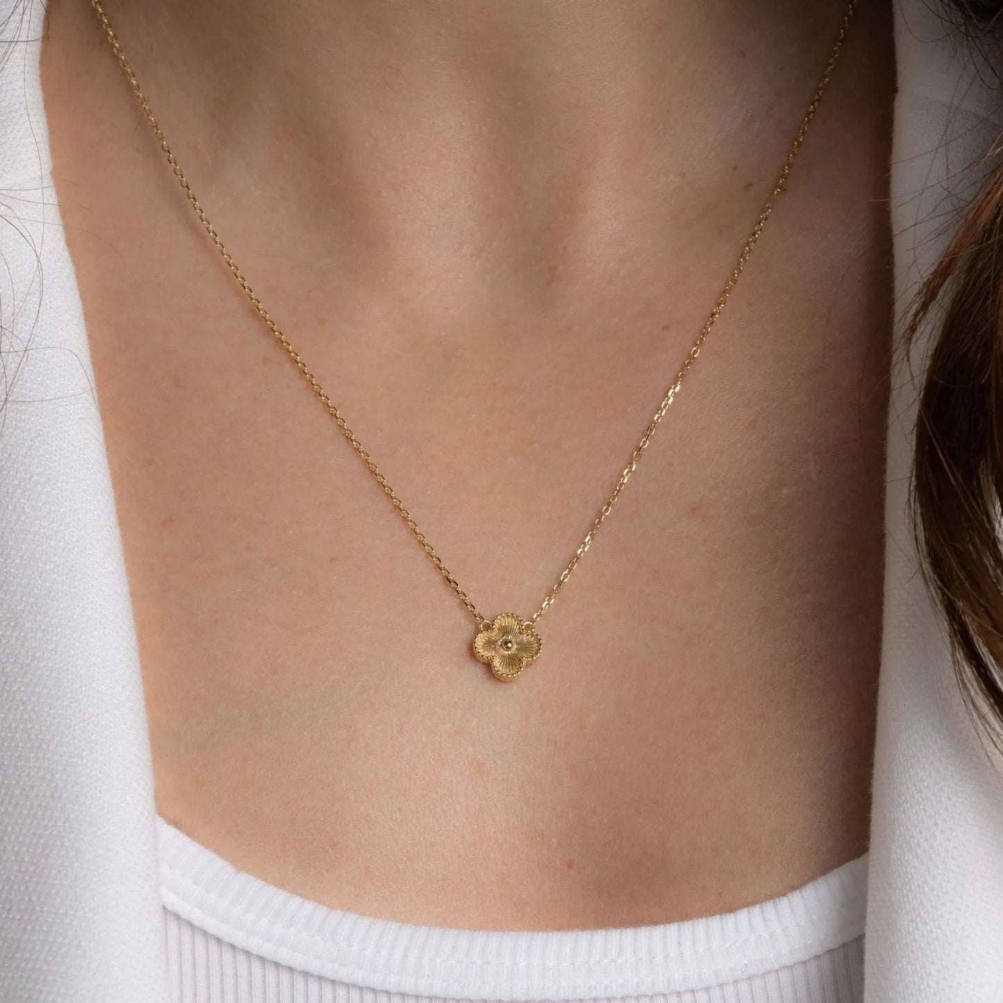 Clover Charm Necklace