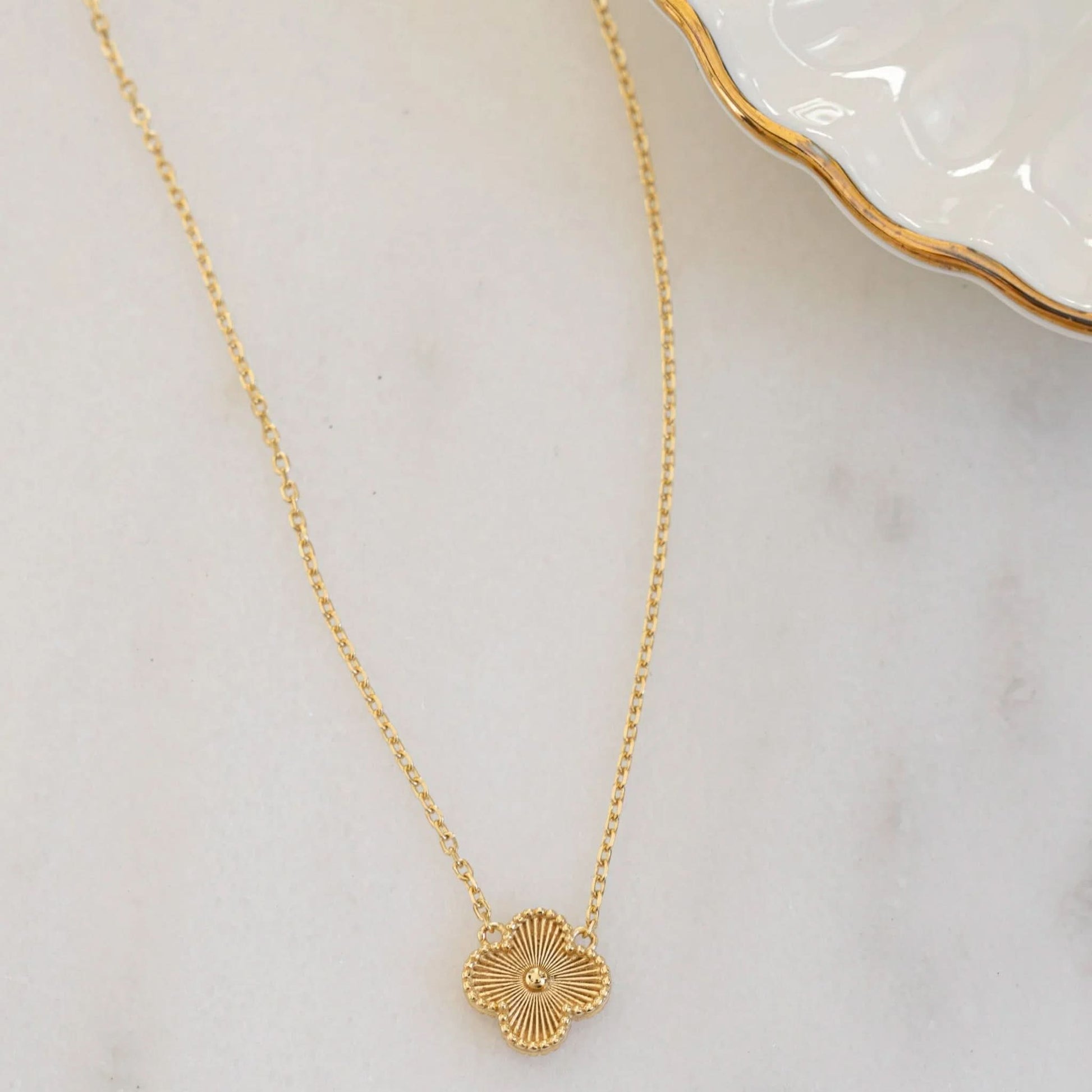 Clover Charm Necklace