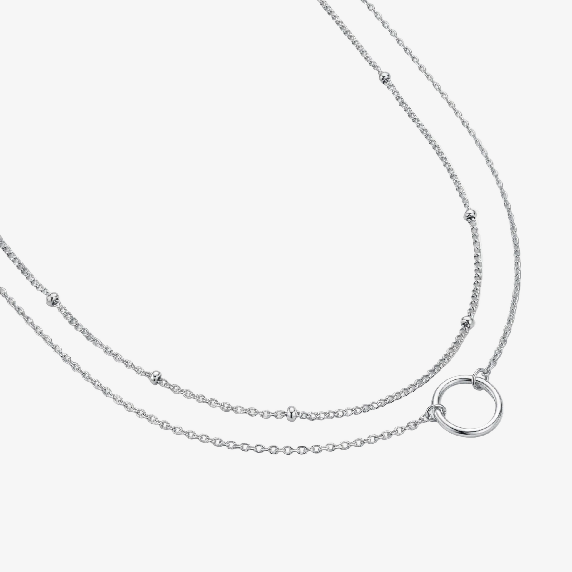 Minimal Duo Layered Necklace
