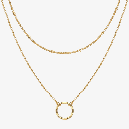 Minimal Duo Layered Necklace