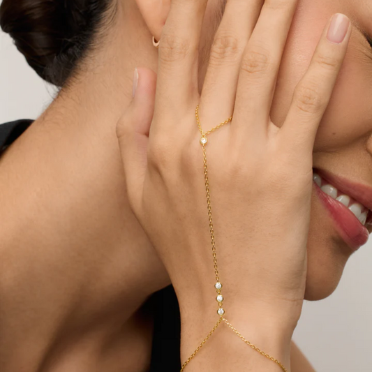Nova Crystal Hand Chain