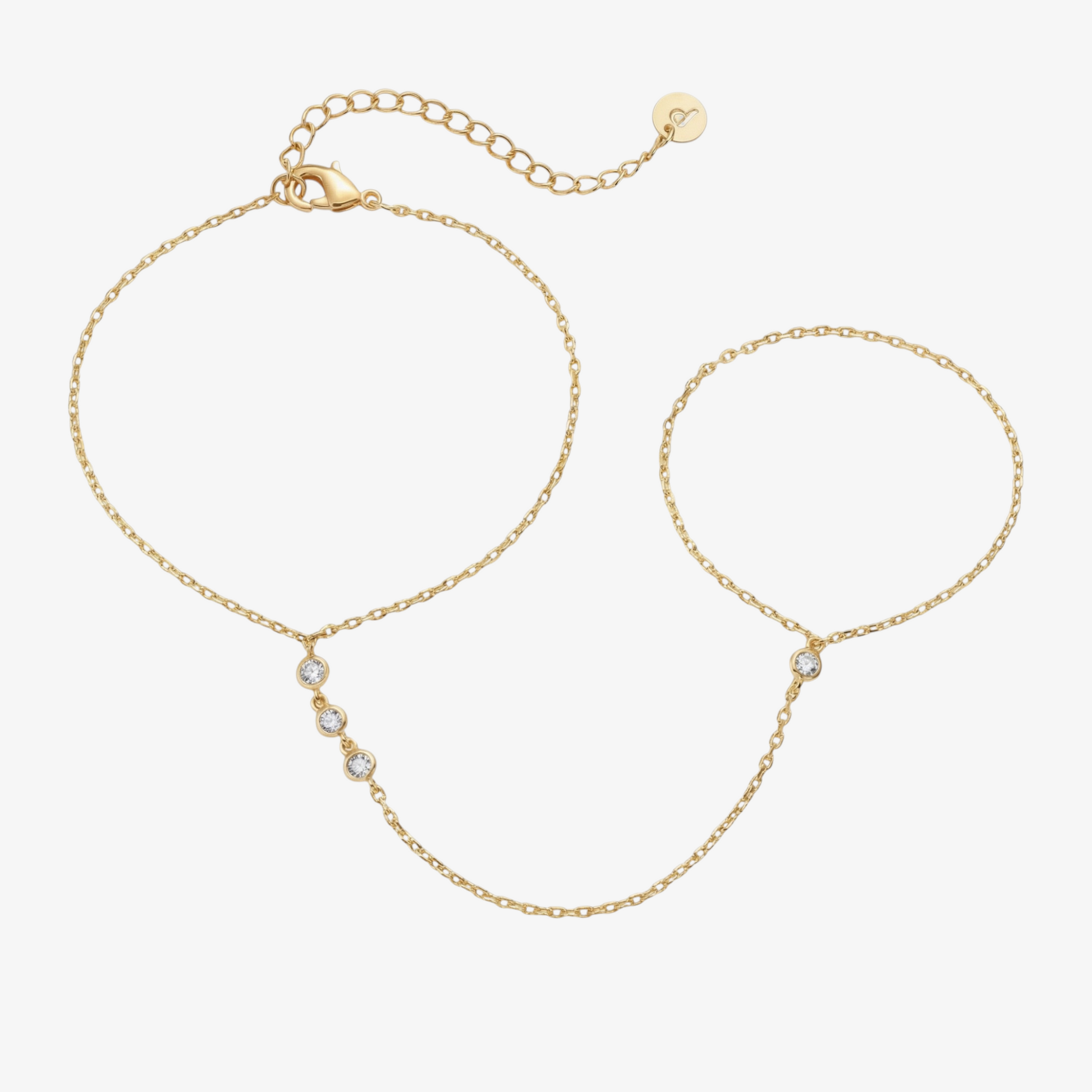 Nova Crystal Hand Chain