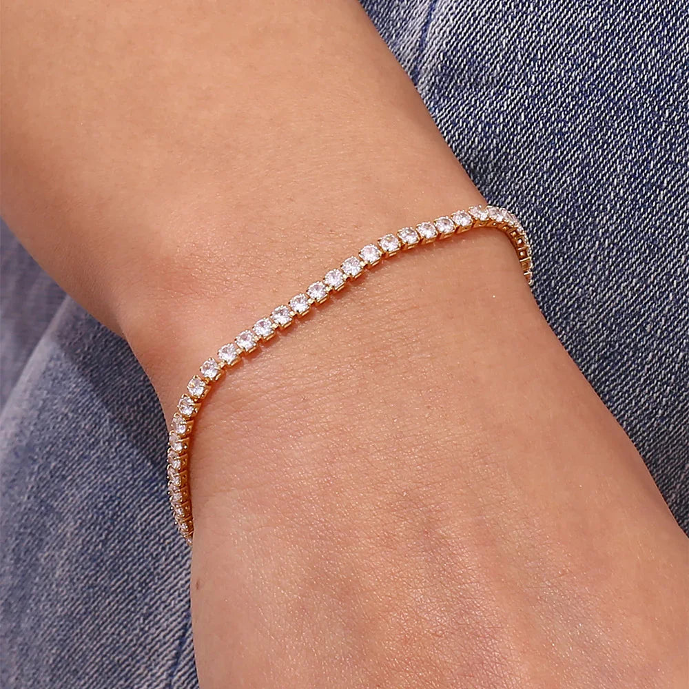 Classic Tennis Chain Bracelet