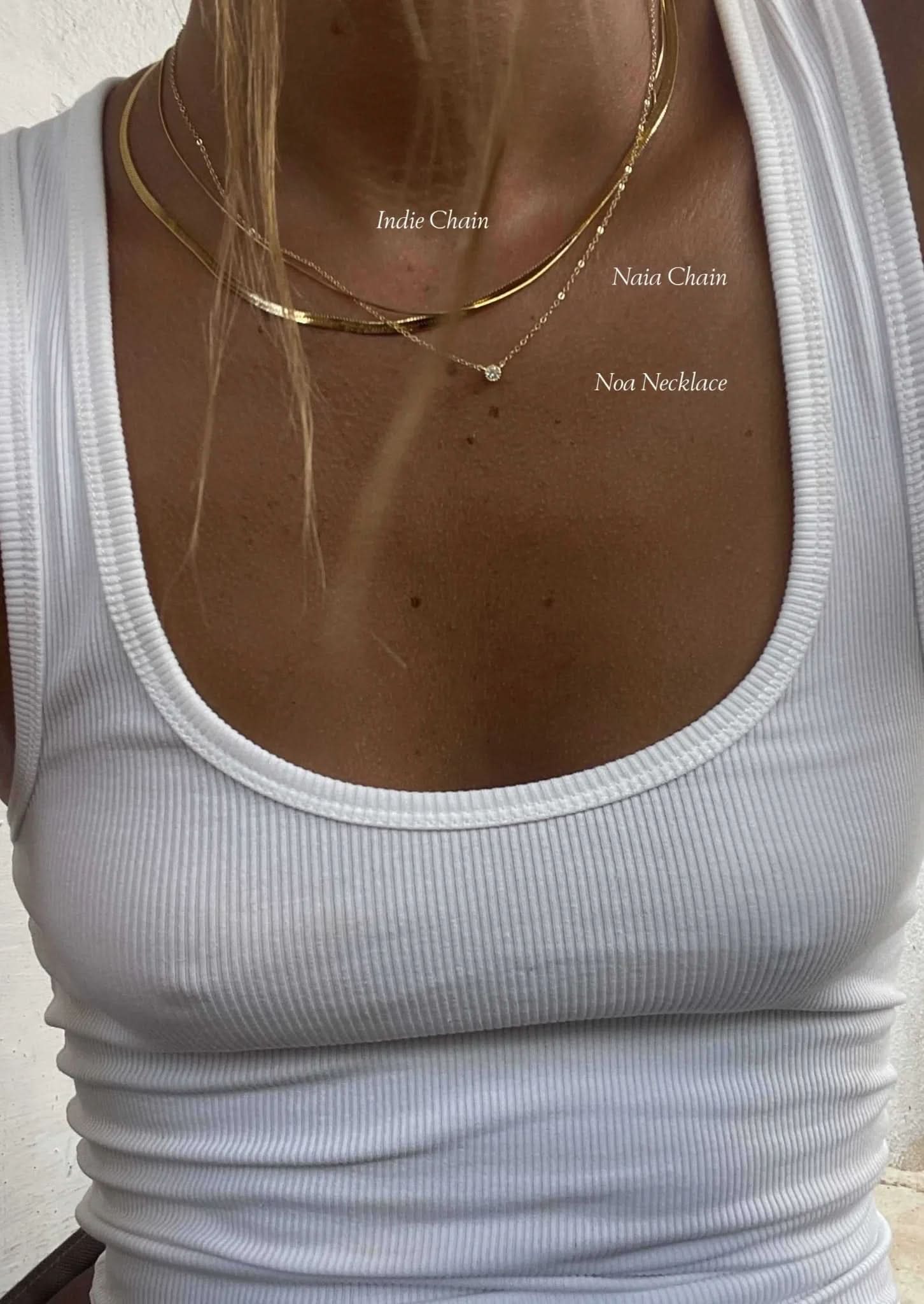 Noa Solitaire Necklace