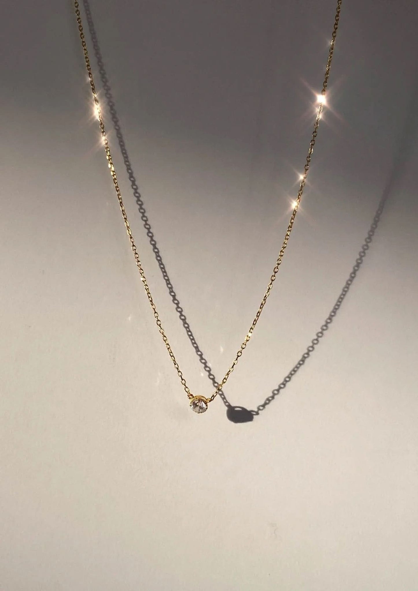 Noa Solitaire Necklace