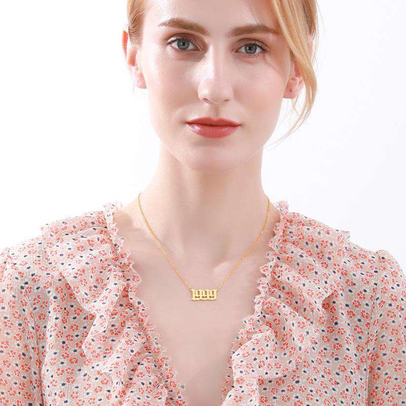 Classic Birth Year Necklace